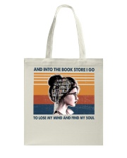 Book Vintage 2 Tote Bag tile