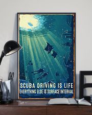 Scuba Diving Retro Poster 4 16x24 Poster lifestyle-poster-2