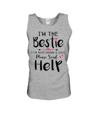 Wine Bestie Unisex Tank thumbnail