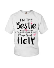 Wine Bestie Youth T-Shirt thumbnail