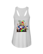 Gnomes Xmas Beauty Ladies Flowy Tank tile