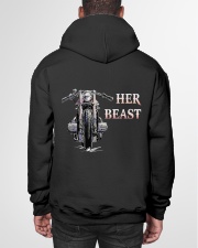 MOTORCYCLE HER BEAST Hooded Sweatshirt garment-hooded-sweatshirt-back-01