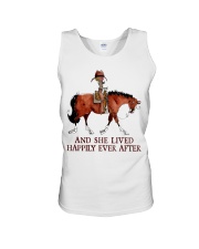 Horse And She Lived Happily Ever After Unisex Tank tile