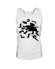 Dachshund Ink Unisex Tank tile