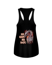 COUPLE HE KEEPS ME SAFE Ladies Flowy Tank tile
