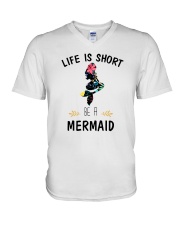 Be A Mermaid V-Neck T-Shirt thumbnail