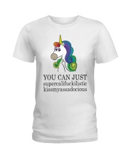 Unicorn You Can Just Ladies T-Shirt thumbnail