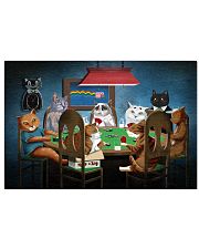 Grumpy Cats Playing Pokers 24x16 Poster front