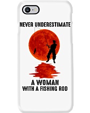 Fishing Never Underestimate A Fishing Girl Phone Case tile