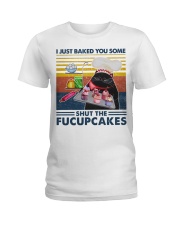 Cat I Just Baked You Some Ladies T-Shirt tile