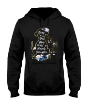 Being A Dog Mom Is My Happy Time Hooded Sweatshirt tile