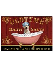 DOG OLD TYME BATH 24x16 Poster front