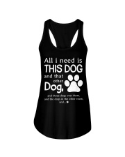 Dog All I Need Ladies Flowy Tank tile