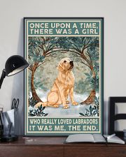 Gold Labrador Once Upon A Time 11x17 Poster lifestyle-poster-2