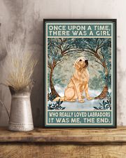 Gold Labrador Once Upon A Time 11x17 Poster lifestyle-poster-3