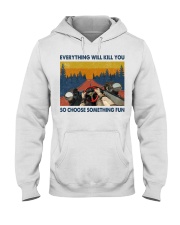 CHOOSE SOMETHING FUN Hooded Sweatshirt tile