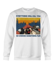 CHOOSE SOMETHING FUN Crewneck Sweatshirt tile
