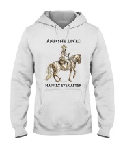 Horse And She Lived Happily Ever After Hooded Sweatshirt tile
