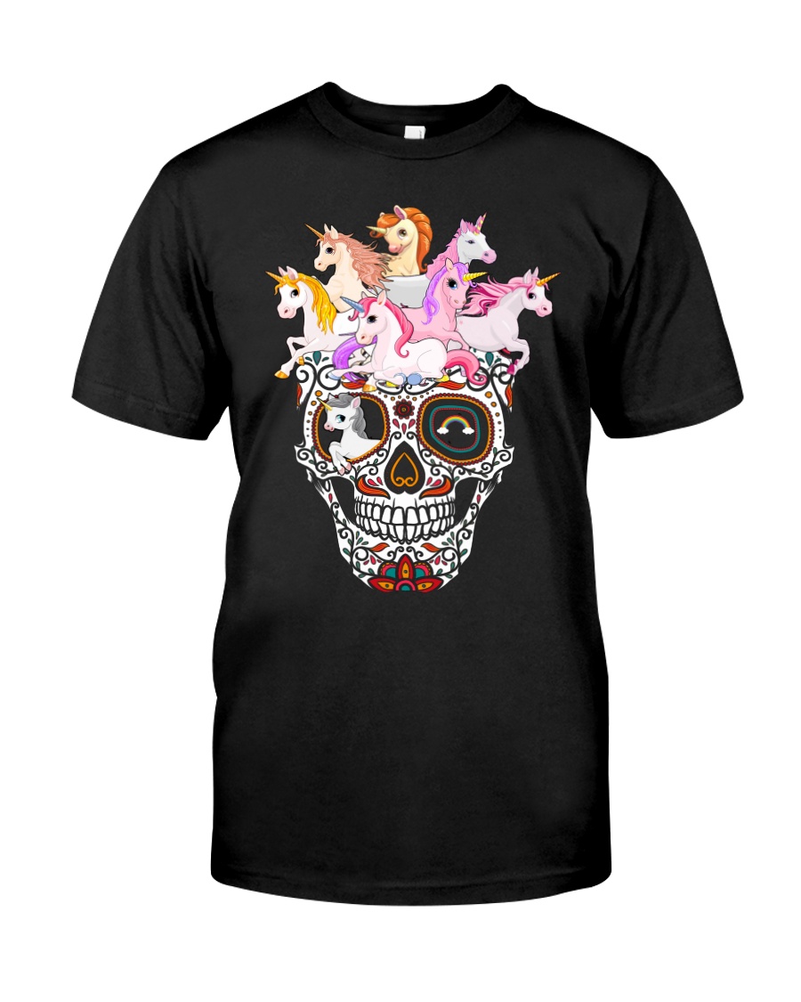 Unicorn Skull Classic T-Shirt