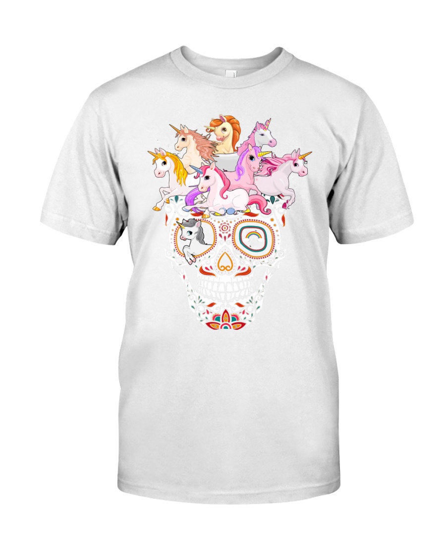 Unicorn Skull Classic T-Shirt