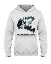 AND INTO THE FOREST Hooded Sweatshirt tile