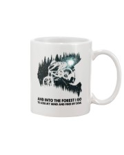AND INTO THE FOREST Mug tile