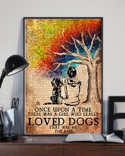 Dog Once Upon A Time A Girl Loved Dogs 11x17 Poster lifestyle-poster-2