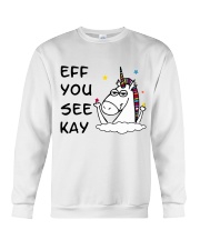 Unicorn Eff You See Kay Crewneck Sweatshirt thumbnail