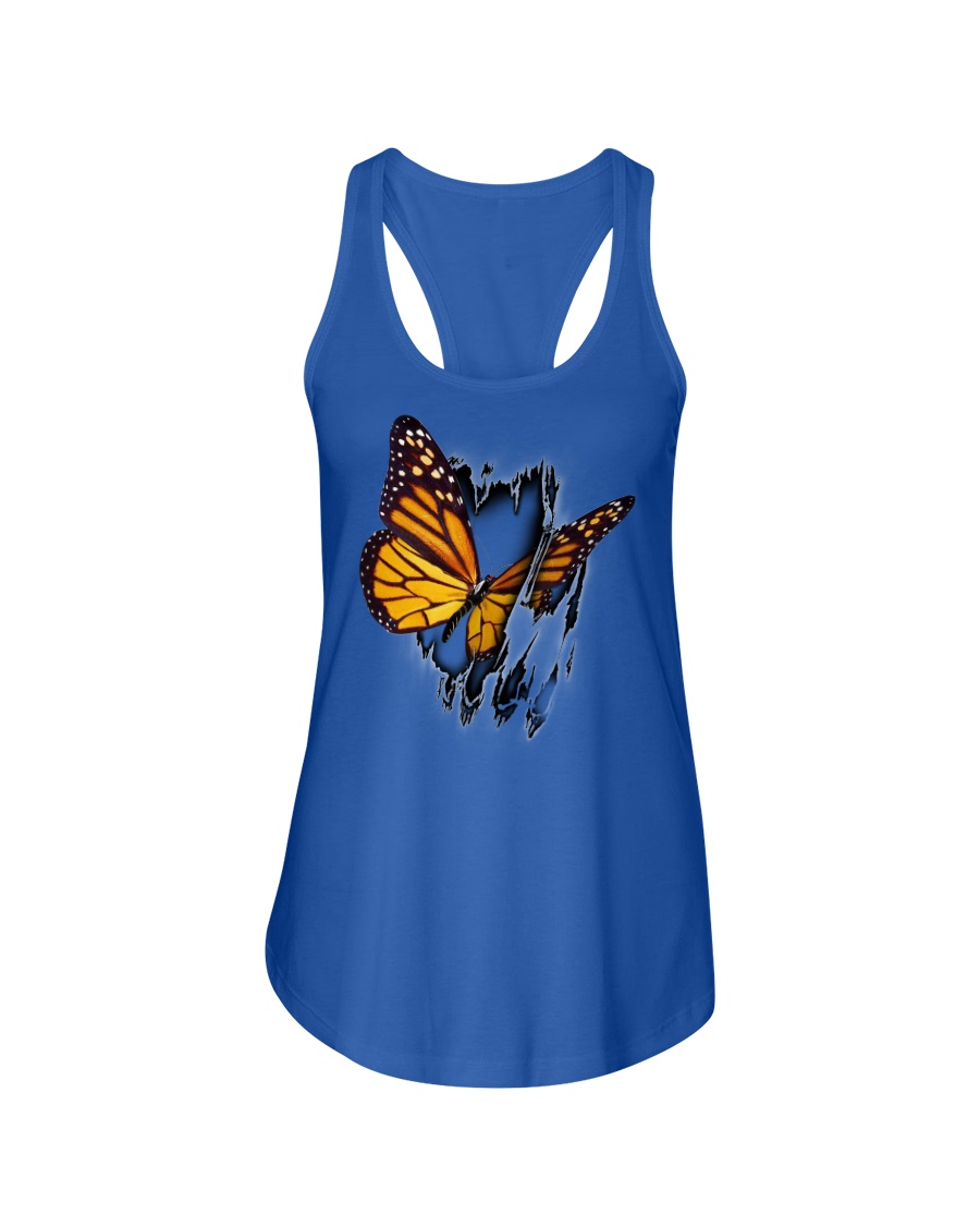BUTTERFLY INSIDE ME Ladies Flowy Tank