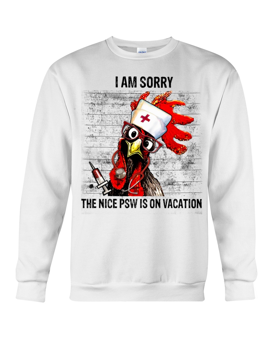 The Nice Psw Is On Vacation Crewneck Sweatshirt