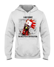 The Nice Psw Is On Vacation Hooded Sweatshirt thumbnail