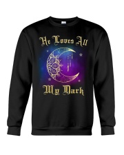Family Dark And Light Love Dark Crewneck Sweatshirt tile