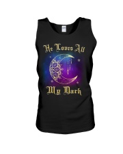 Family Dark And Light Love Dark Unisex Tank tile