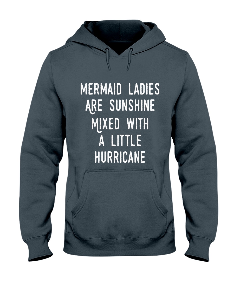 Mermaid Ladies Hooded Sweatshirt