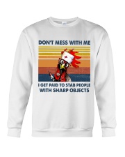 Nurse Vintage Crewneck Sweatshirt tile