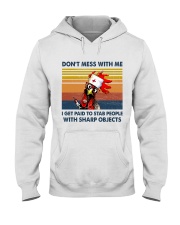 Nurse Vintage Hooded Sweatshirt tile