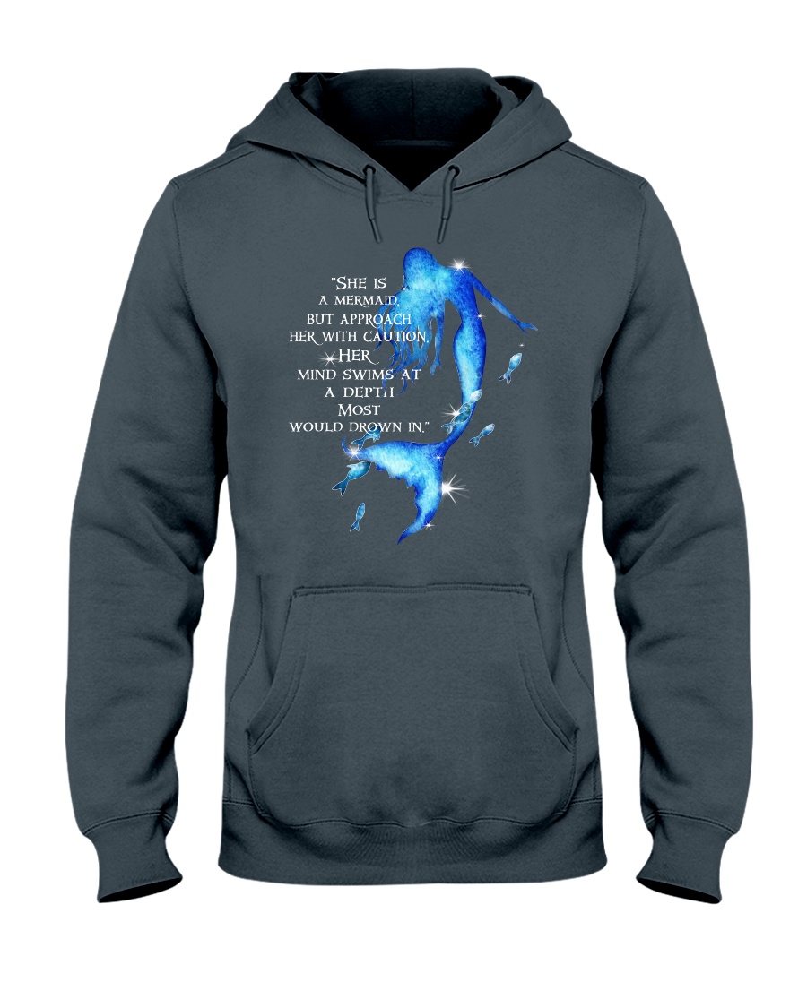 She Is A Mermaid Hooded Sweatshirt