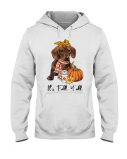 Dachshund It's Fall Ya'll Hooded Sweatshirt tile
