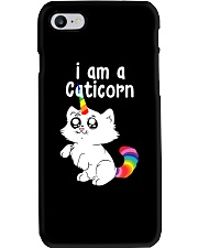 Unicorn - I Am A Caticorn Phone Case thumbnail