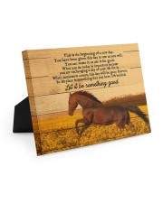 Horse Let It Be Something Good Easel-Back Gallery Wrapped Canvas tile