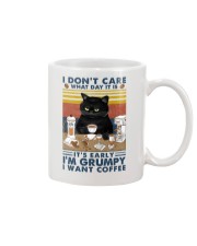 I DON'T CARE WHAT DAY IT IS IT'S EARLY I'M GRUMPY Mug tile