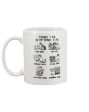 Books Things I Do In My Spare Time Mug back