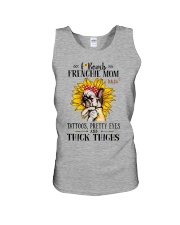French Bulldog Mom F-bomb Unisex Tank front