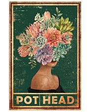 Garden Succulent Girl Pot Head 11x17 Poster front