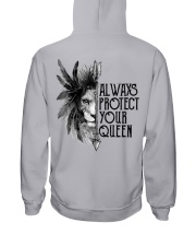 He Loves All My Dark She Sees All My Life Man Hooded Sweatshirt back