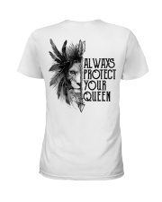 He Loves All My Dark She Sees All My Life Man Ladies T-Shirt tile
