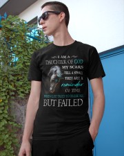 Horse Child Of God Blue Classic T-Shirt apparel-classic-tshirt-lifestyle-17