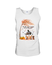 Dachshund It's The Most Beautiful Time Unisex Tank tile