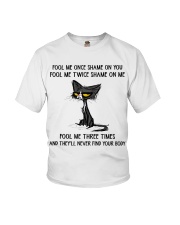 Cat Fool Me Youth T-Shirt tile