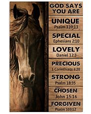 Horse God Say You Are 11x17 Poster front